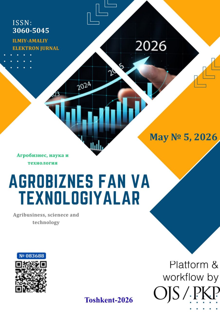 					View Vol. 4 No. 5 (2026): AGROBUSINESS, SCIENCE AND TECHNOLOGY
				